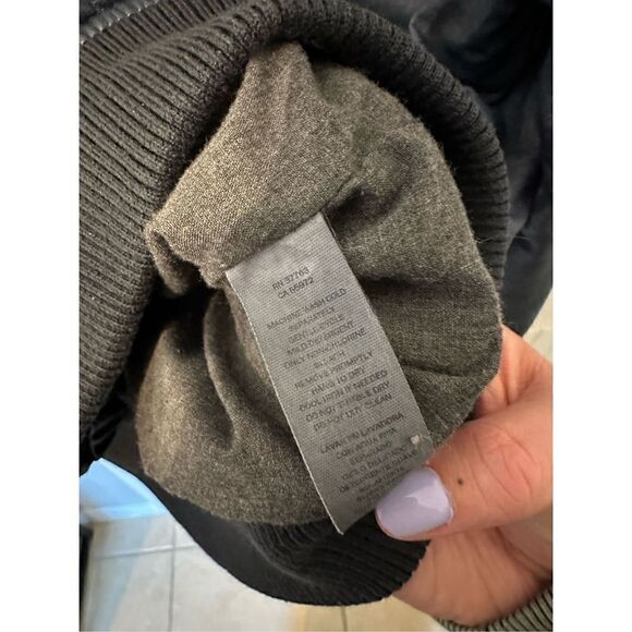 Perry Ellis Blue Buttoned Bomber Jacket - Size XL - Picture 12 of 13